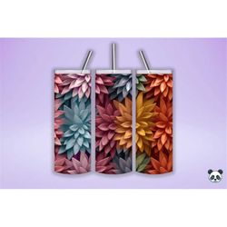3d aster tumbler wrap ,  20oz tumbler sublimation design, straight skinny tumblers wraps png,  tumbler sublimation desig