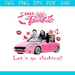 barbie halloween lets go slashing png download