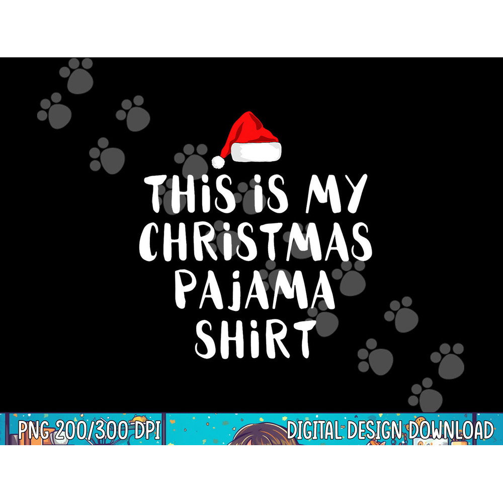 This Is My Christmas Pajama Shirt Funny T Shirts copy.jpg