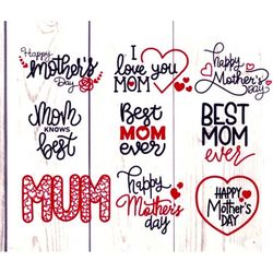 happy mother's day svg sublimation,mothers day svg bundle, mom life svg, mother's day, mama svg, mommy and me svg, mum s