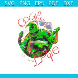 funny oogie boogie roll the dice png sublimation file