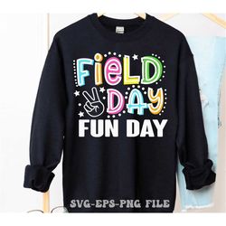 field day fun day svg, field day 2023 svg, funny  school game day svg,  field day teacher shirt, field day gift svg png