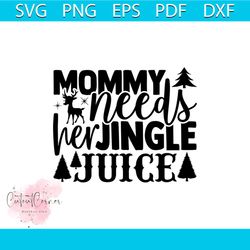 mommy needs her jingle juice svg, christmas svg, christmas mommy svg