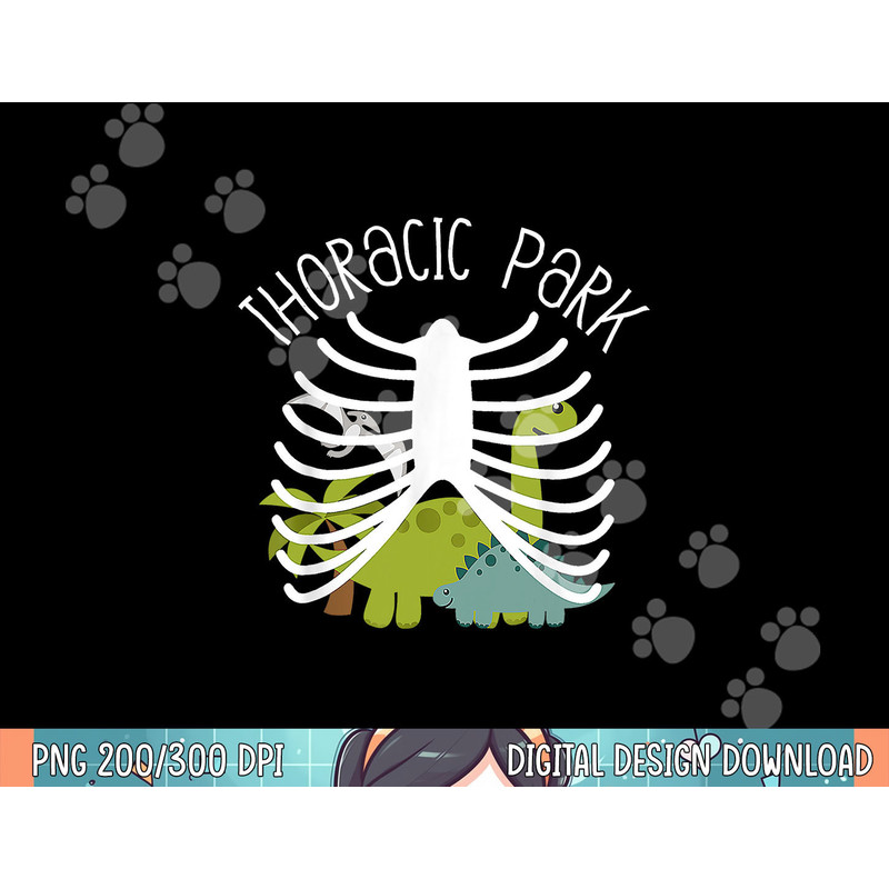 Thoracic Park Funny Dinosaur Nurse Squad Nursing Student png, sublimation (1).jpg