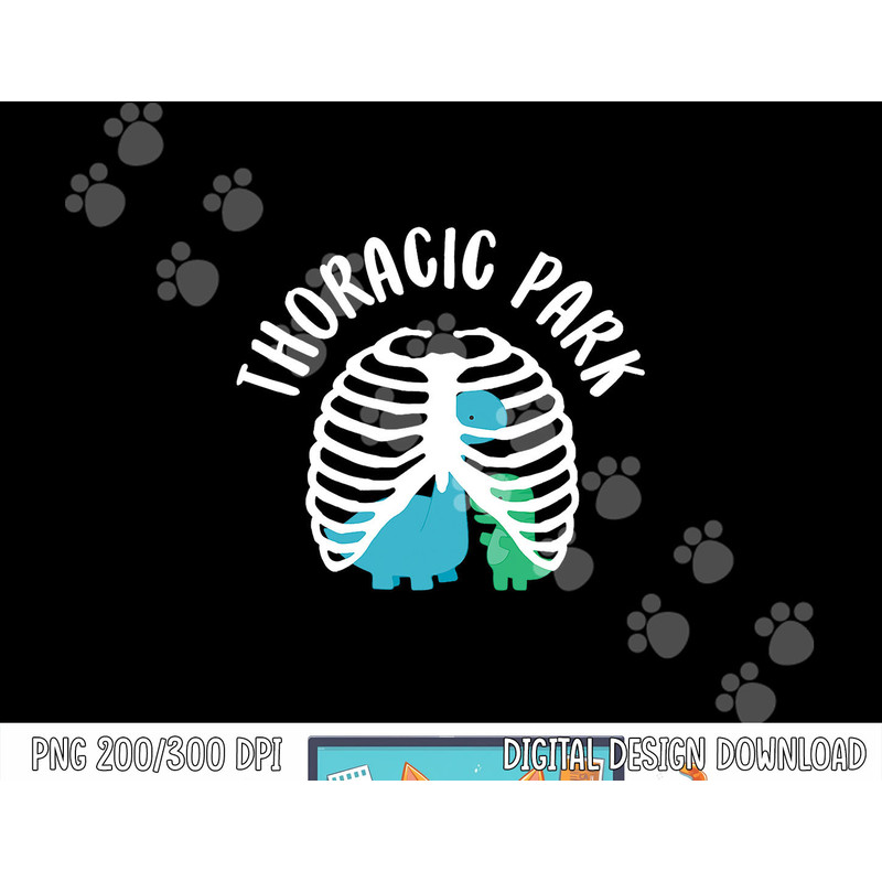 Thoracic Park Funny Dinosaur Nurse Squad Nursing Student png, sublimation copy.jpg