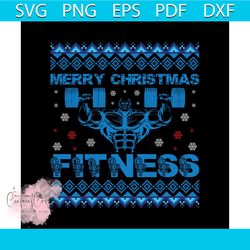 merry christmas fitness health svg, christmas svg, christmas fitness svg