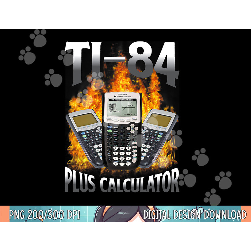 Ti-84 Plus Calculator Funny Math Teacher png, sublimation.jpg