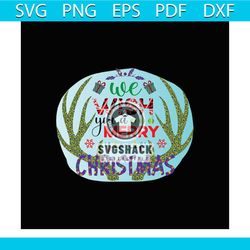 we wish you a merry christmas reindeer svg, christmas svg