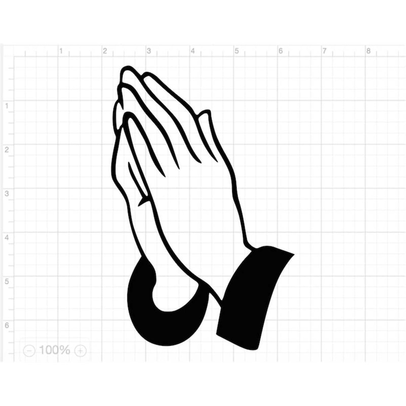 Pyaying Hand Cd R Dxf File Praying Hands Cut File SVG DXF PNG Eps Pdf Clipart | Praying | Inspire ...