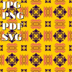 design paper with a pattern for printing, crafts and diy. seamless pattern with flowers in autumn polish. diy pattern