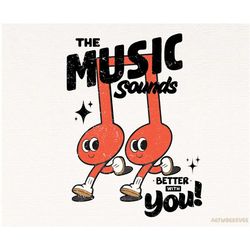 funny retro music png, retro sublimations, trendy hoodie shirts designs, digital download, music png, vintage png, groov