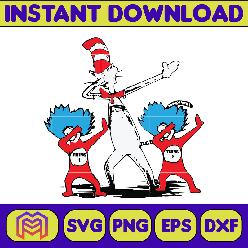 Dr Seuss Svg, Cat In The Hat SVG, Dr Seuss Hat SVG, Green Eggs And Ham Svg, Dr Seuss for Teachers Svg (338).jpg