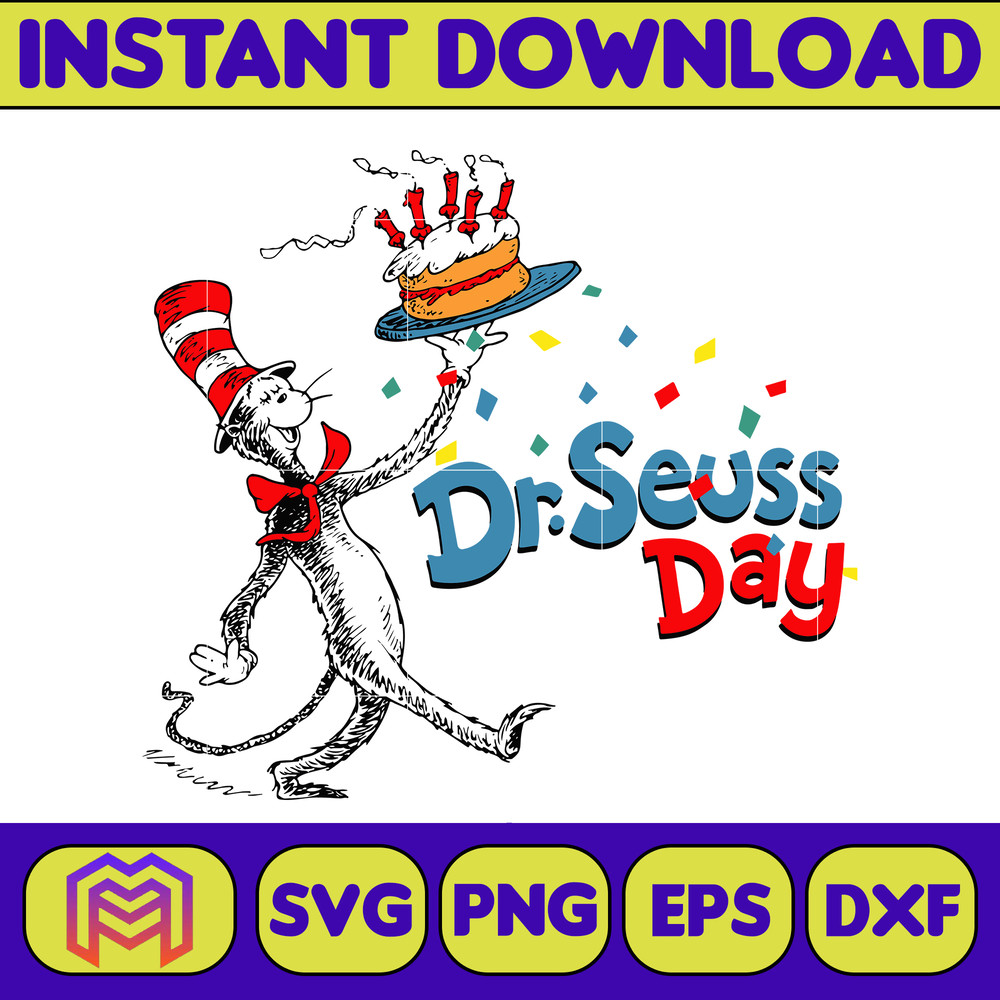 Dr Seuss Svg, Cat In The Hat SVG, Dr Seuss Hat SVG, Green Eggs And Ham Svg, Dr Seuss for Teachers Svg (366).jpg