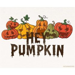 hey pumpkin png, clipart for fall, thanksgiving, retro fall, fall sublimation, pumpkin season png, fall vibes, fall subl