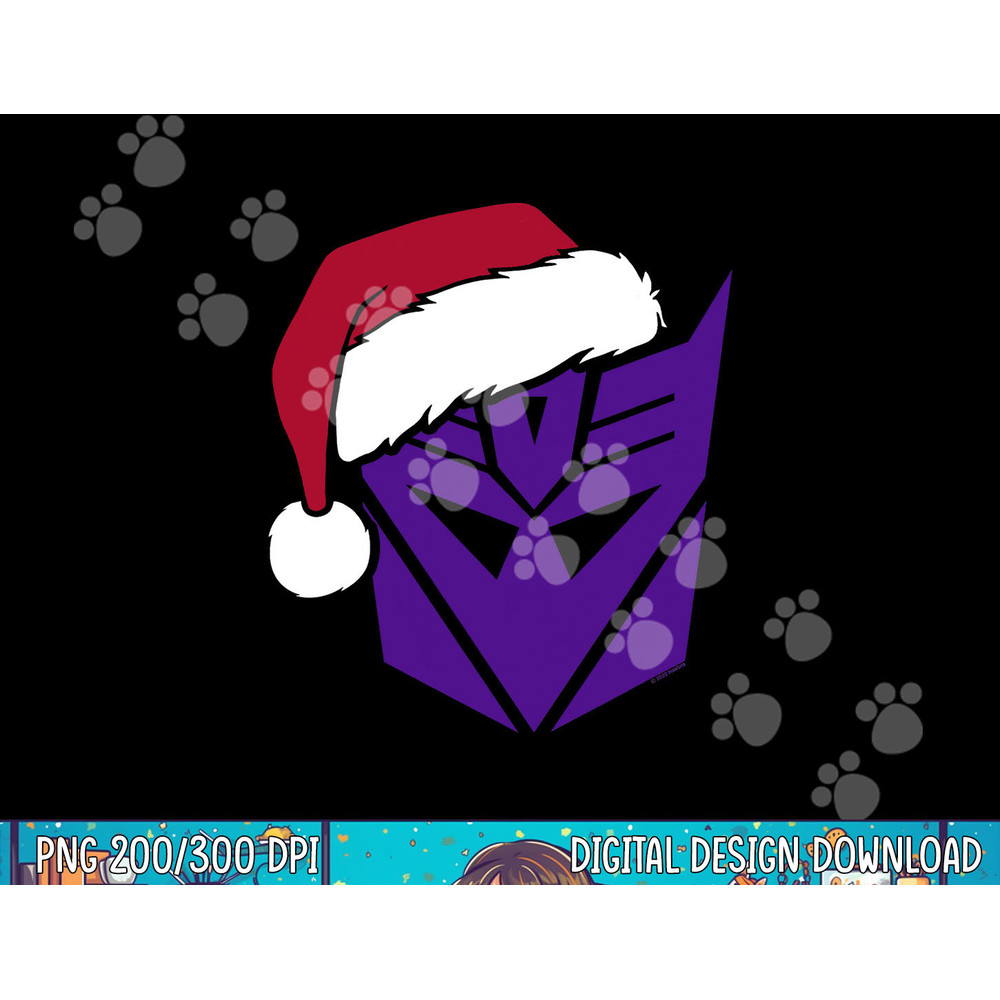 Transformers Christmas Decepticons Santa Hat Logo png, sublimation copy.jpg