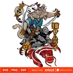 Svg Ragnarok Samurai Samurai Svg | Inspire Uplift