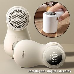 new lint remover hairball trimmer smart led digital display fabric usb charging portable professional fast household