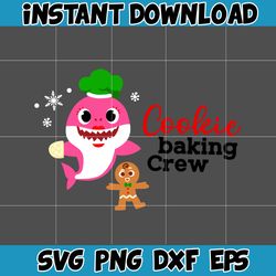 christmas shark svg, baby shark svg, dodo shark svg, daddy shark svg, christmas svg, instant download (36)