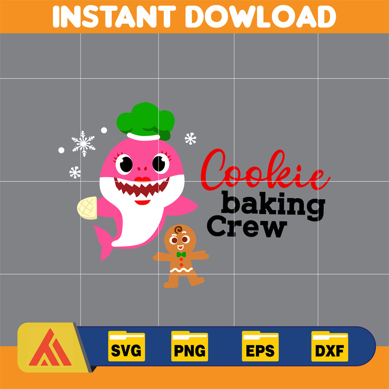 Christmas Shark Svg, Baby Shark Svg, Dodo Shark Svg, Daddy Shark Svg, Christmas Svg, Instant Download (36).jpg
