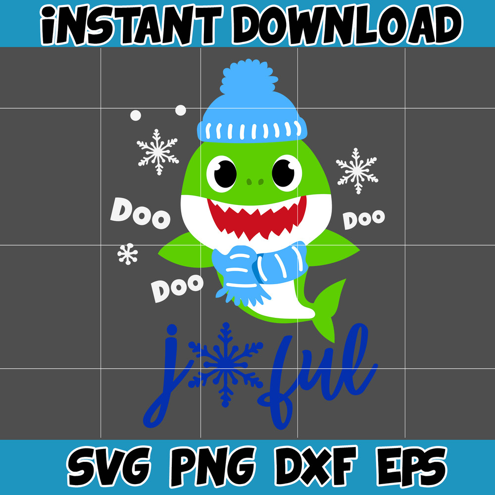 Christmas Shark Svg, Baby Shark Svg, Dodo Shark Svg, Daddy Shark Svg, Christmas Svg, Instant Download (44).jpg