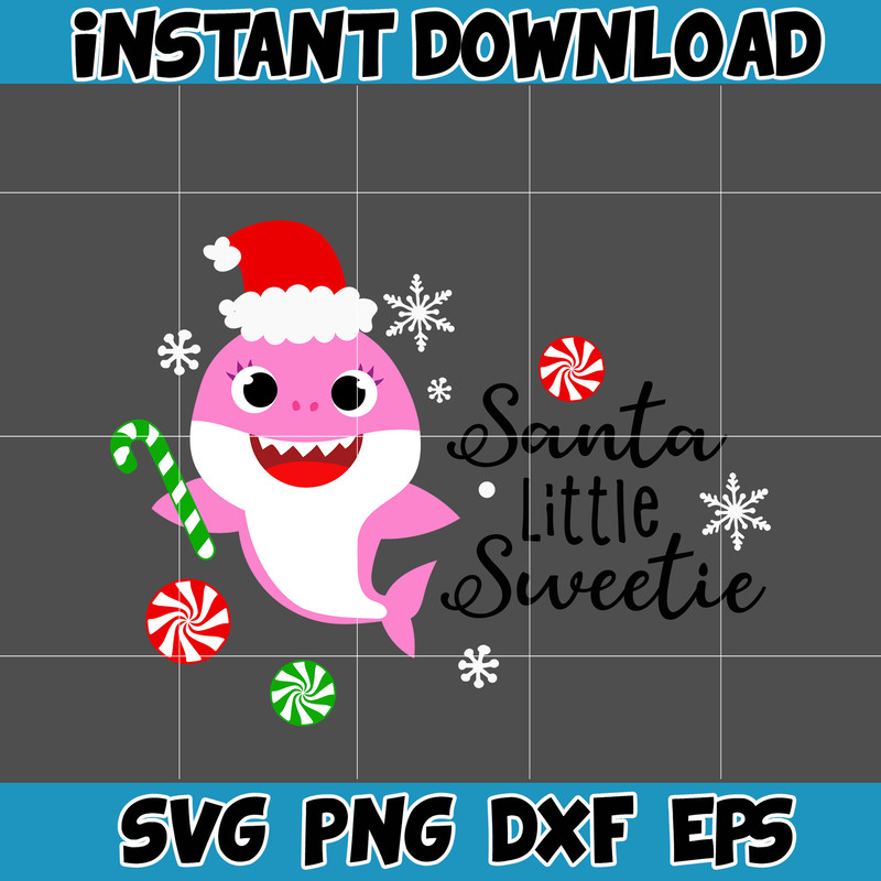 Christmas Shark Svg, Baby Shark Svg, Dodo Shark Svg, Daddy Shark Svg, Christmas Svg, Instant Download (52).jpg