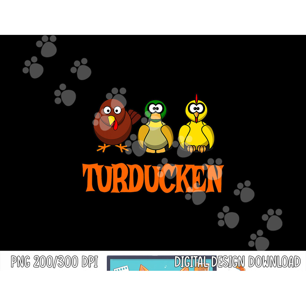 Turducken Shirt for Thanksgiving or Christmas png, sublimation copy.jpg
