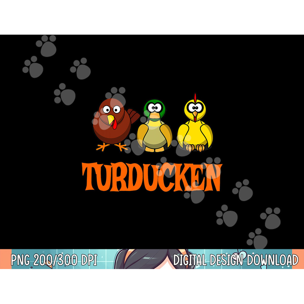 Turducken Shirt for Thanksgiving or Christmas png, sublimation.jpg
