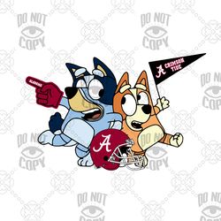 Game Day Football Bluey clipart png Alabama Bama Biggest Fan