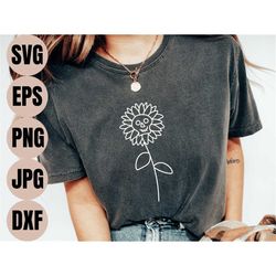 sunflower skull svg, halloween skull svg, flower skull svg, floral skull svg, spooky season svg, halloween skull shirt s