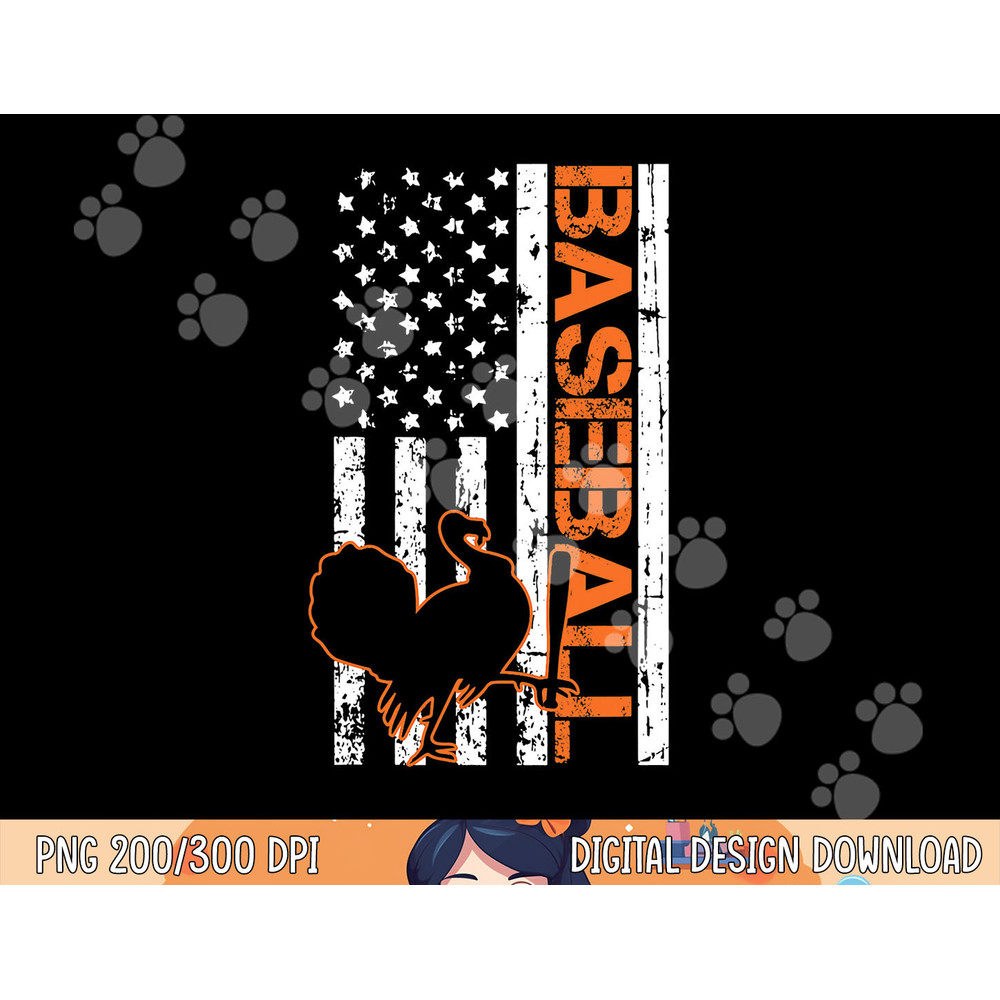 Turkey Baseball American Flag Thanksgiving Day Sport Fall png, sublimation copy.jpg