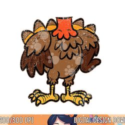 turkey body costume thanksgiving day funny fall autumn png, sublimation copy