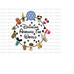 drinking around the world svg, drinks and foods svg, family trip svg, vacay mode svg, making memories svg