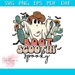 cowboy ghost baby funny halloween svg file for cricut