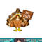 Turkey Eat Pizza Thanksgiving Funny Boys Girls Kids png, sublimation copy.jpg