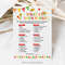Mexican Baby Shower Game What's in Your Purse