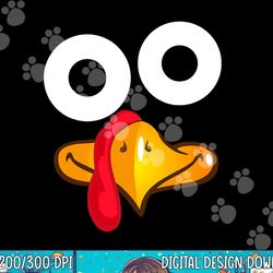 turkey face thanksgiving funny costume png, sublimation copy