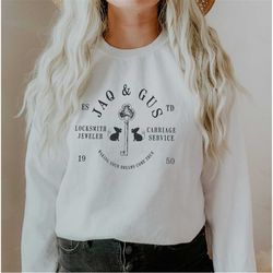 jaq & gus disney pullover / cinderella
