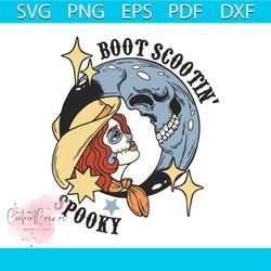 boot scootin spooky cowgirl witch svg digital cricut file