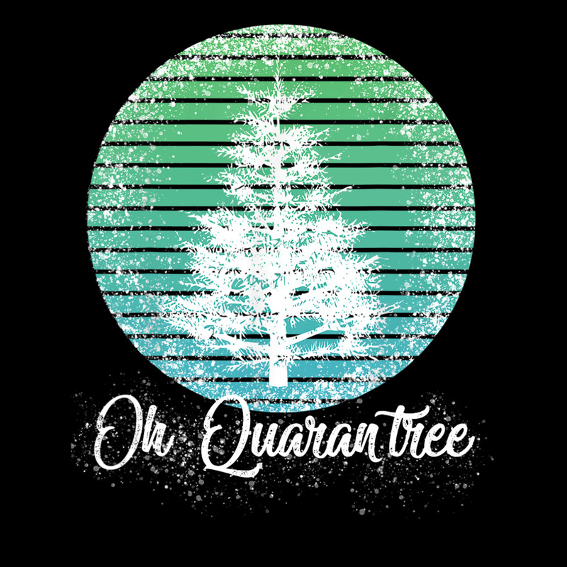 2020 Funny Quarantine Christmas Tree Pajamas Oh Quarantree T-Shirt.jpg