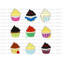 Cupcake Princesses Svg, Snackgoal Svg, Drinks And Foods, Magical Kingdom, Family Vacation Svg, Family Trip Svg, Vacay Mo