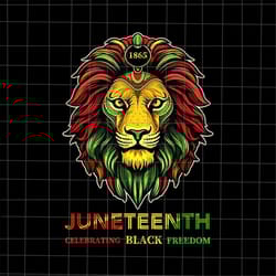 lion juneteenth celebrate black freedom png, lion africa juneteenth day png, lion independence day png, black history mo