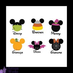 mickey head bundle svg, disney svg, disney movie svg, mickey svg, mickey head svg, halloween svg, witch svg, disneyland