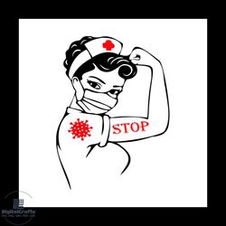 nurse svg, nurse 2020 svg, nurse stop corona, stop corona, stop covid 19 svg, stop covid 19 svg