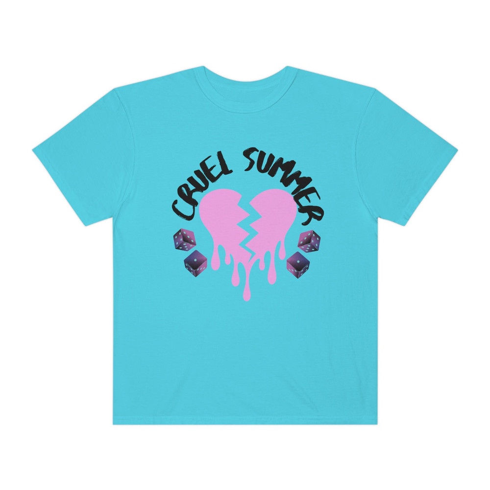 Comfort Colors Cruel Summer Graphic Tshirt Taylor Swift Lover Merch The Eras Tour Concert Tee Devils Dice Angels Roll Eyes Swiftees Swifties - 6.jpg