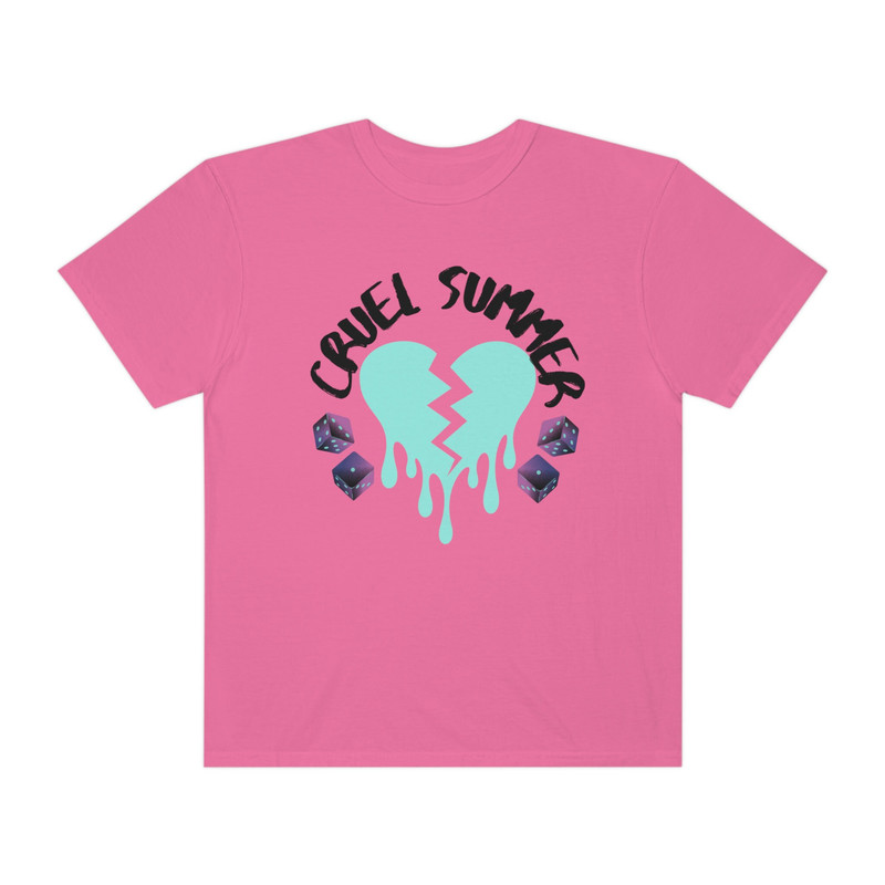 Comfort Colors Cruel Summer Graphic Tshirt Taylor Swift Lover Merch The Eras Tour Concert Tee Devils Dice Angels Roll Eyes Swiftees Swifties - 8.jpg