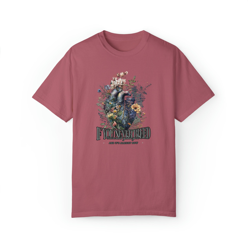 Comfort Colors If You Never Bleed Tee The 1 Taylor Swift T-Shirt folklore Taylor Swift The 1 from folklore Merch Taylor Swiftie Lyric Shirts - 9.jpg