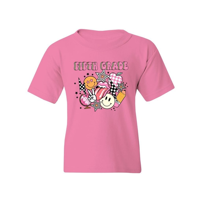 Custom Back to School Kids Retro Tshirt Hippie Rocker 1st Day of School Groovy Shirt Pre-K Elementary Kindergarten 1st 2nd 3rd 4th 5th 6th - 10.jpg