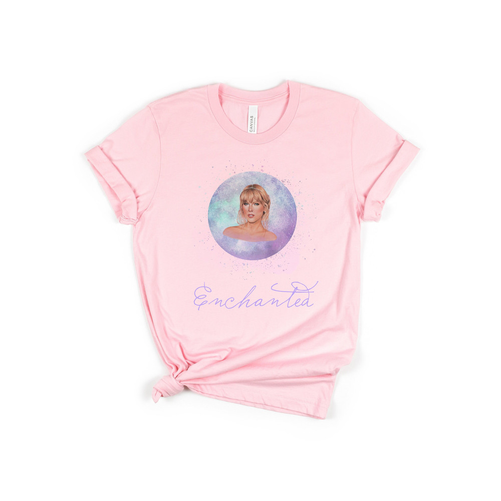 Enchanted Taylor Swift Tshirt The Eras Tour Merch Speak Now Shirt Purple Enchanted Moon Taylor Swiftees Bella and Canvas Swiftie Outfit - 1.jpg