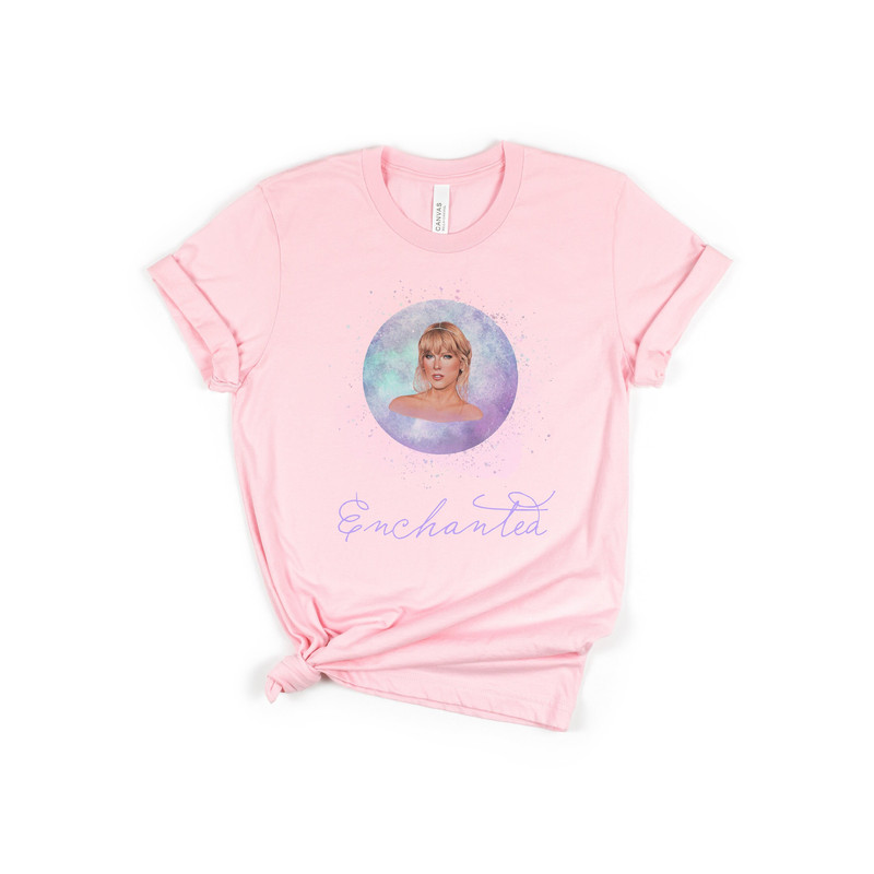 Enchanted Taylor Swift Tshirt The Eras Tour Merch Speak Now Shirt Purple Enchanted Moon Taylor Swiftees Bella and Canvas Swiftie Outfit - 1.jpg