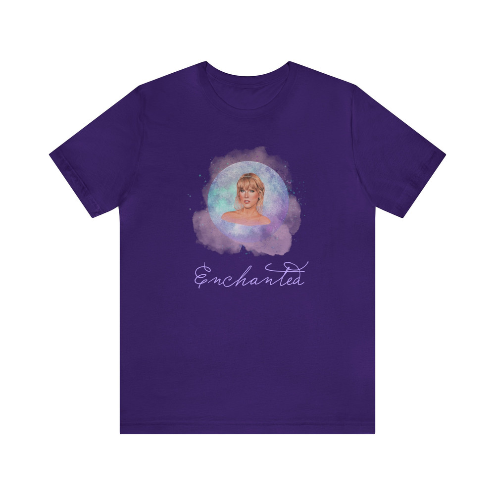 Enchanted Taylor Swift Tshirt The Eras Tour Merch Speak Now Shirt Purple Enchanted Moon Taylor Swiftees Bella and Canvas Swiftie Outfit - 10.jpg
